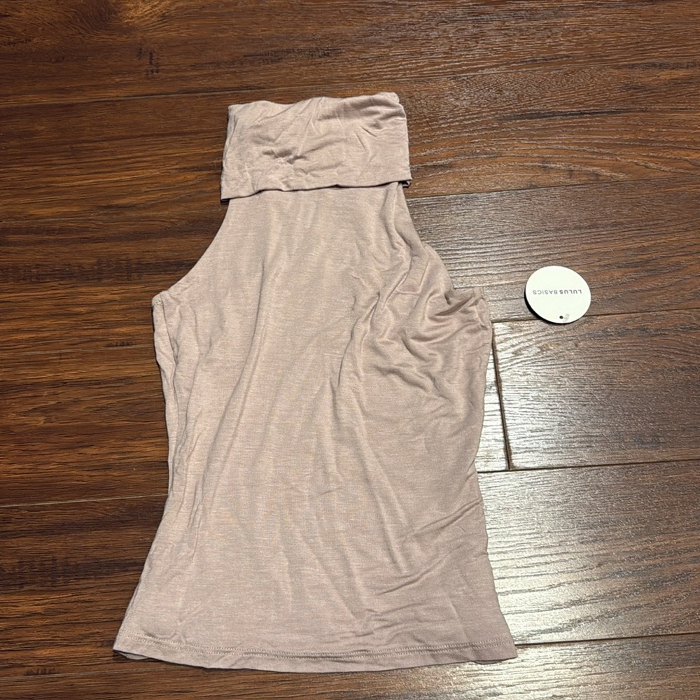 Lulus Turtleneck Sleeveless Top, XS, NWT
